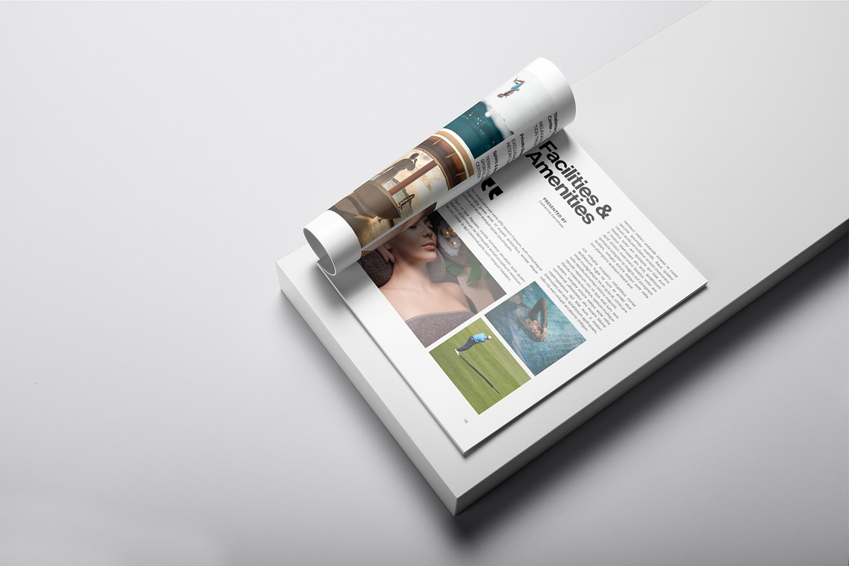 Travel Magazine Template preview 8