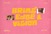 Fair Square - Chunky Bold Font, a Sans Serif Font by Sarid Ezra (Thumbnail 3 of 9)