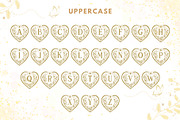 Amoura - Floral Monogram Font, a Symbol Font by AnningArts (Thumbnail 6 of 7)