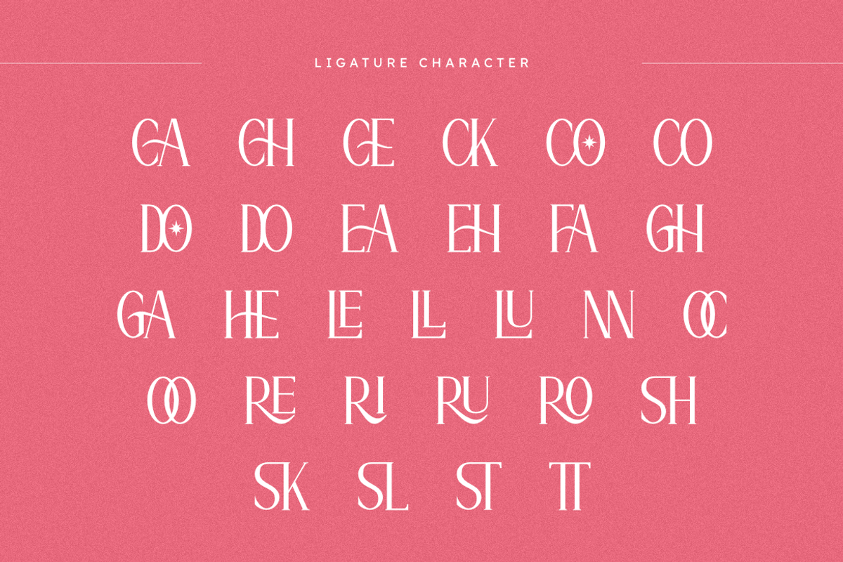 Romance Eleganto - Modern Serif Font, a Serif Font by Masyafi Studio (Photo 8 of 9)