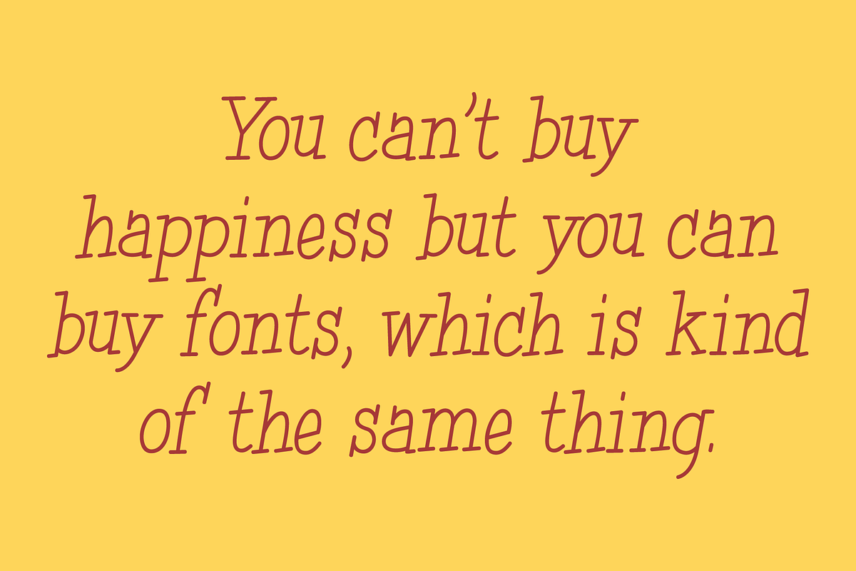 Simple Serif - Hand Lettered Fonts, a Script Font by GG Design (Photo 5 of 16)