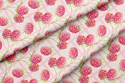 Raspberry. Watercolor Clip Art, a Food Illustration by Farida Bik (Thumbnail 8 of 11)