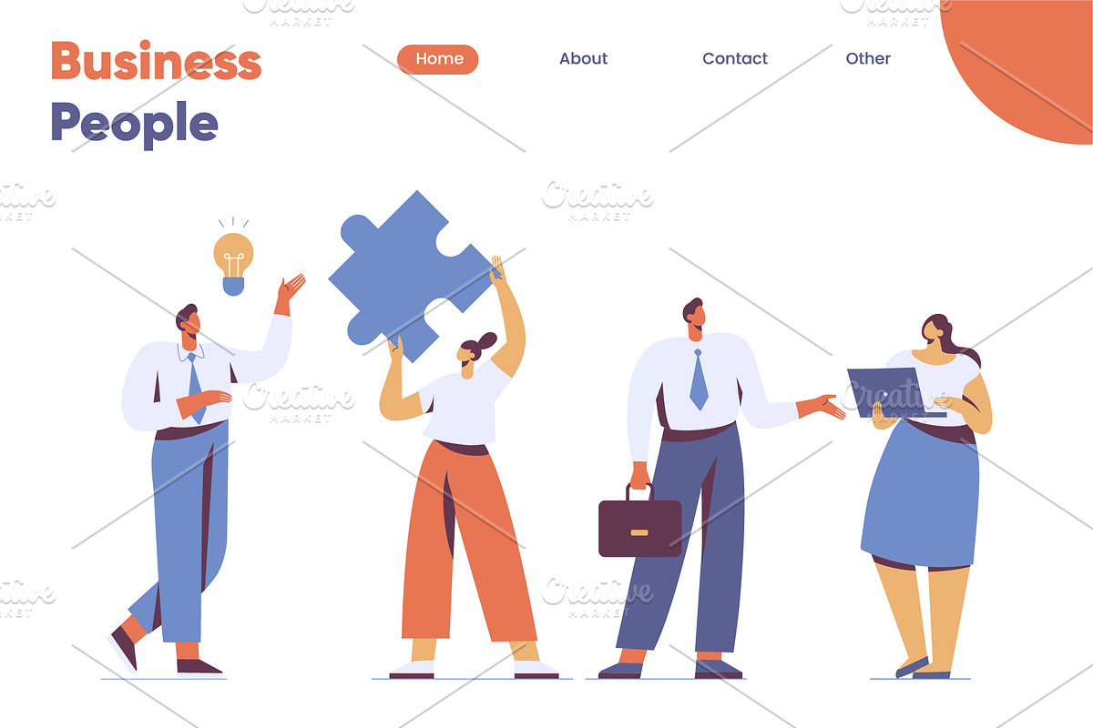 Business people vector bundle, a Person Illustration by Vector_Art (Photo 15 of 18)