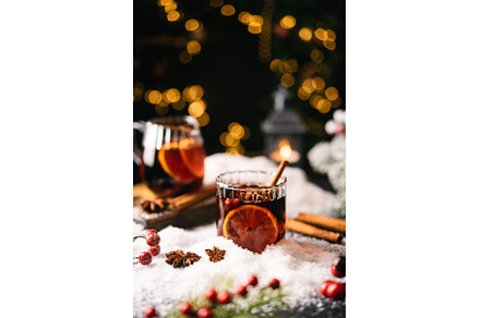 glass of Mulled wine, a Holiday Photo by piter.goskov