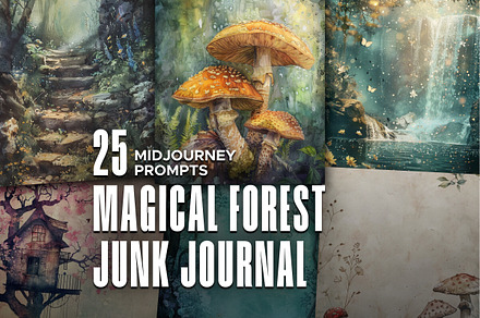 Magical Forest Junk Journal Prompts