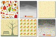 Big autumn set of patterns, a Pattern Graphic by Orangepencil (Thumbnail 5 of 7)