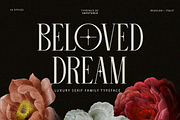 Beloved Dream - 10 Variable Font, a Serif Font by Say Studio (Thumbnail 1 of 13)