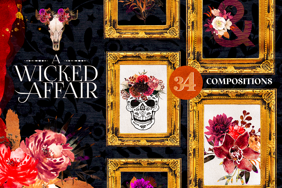 A Wicked Affair - Autumn Collection, an Object Graphic by OkayAnnie Designs (Photo 5 of 17)