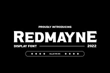 Redmayne - Display Font