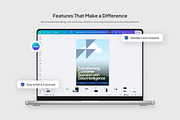 Digital SaaS Case Study Booklet, a Brochure Template by productype1 (Thumbnail 4 of 6)