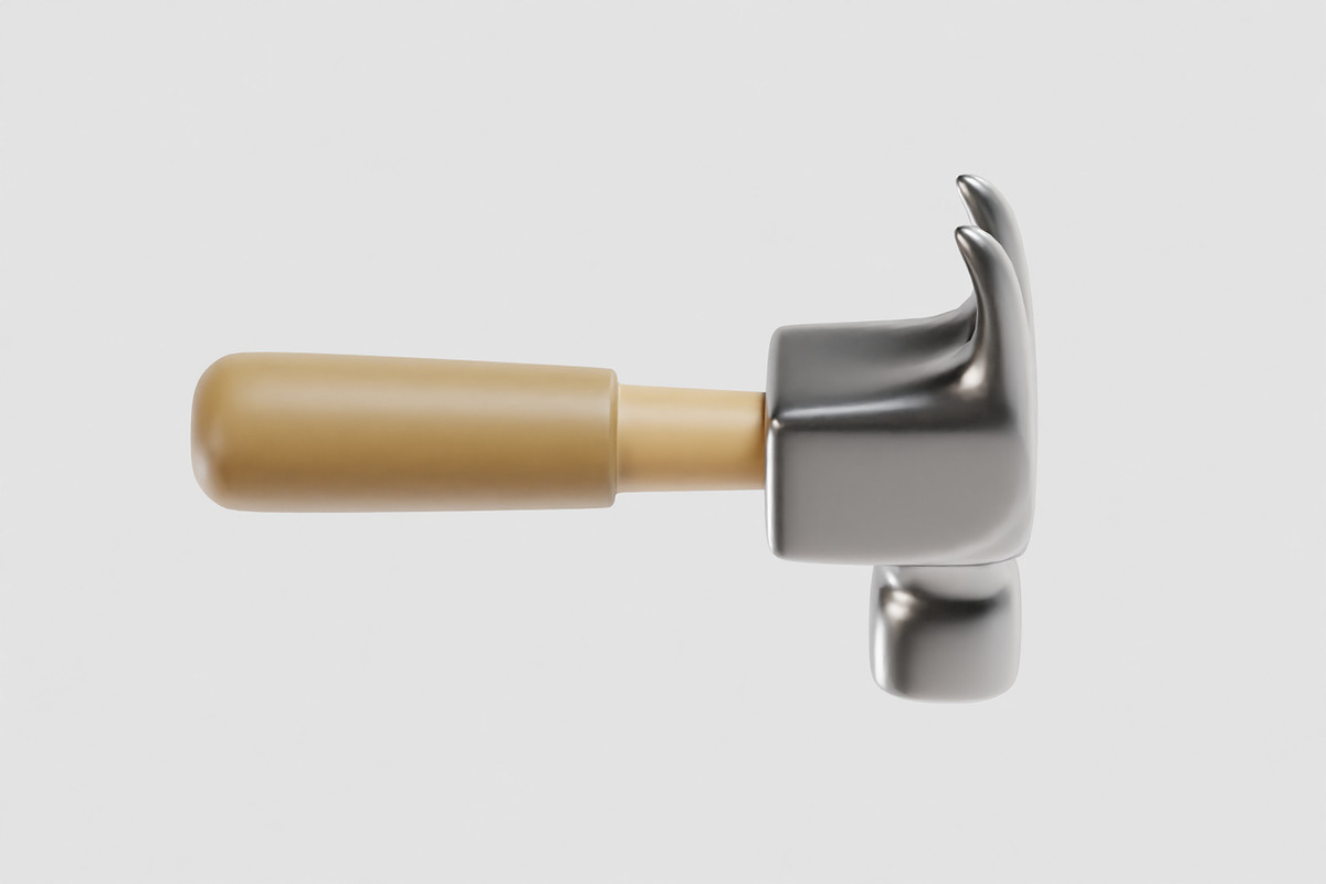 Hammer, an Object 3D Model by fahad121 (Photo 5 of 8)