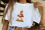 Fairy Garden Watercolor Clipart, an Illustration by CrexoraLab (Thumbnail 4 of 5)