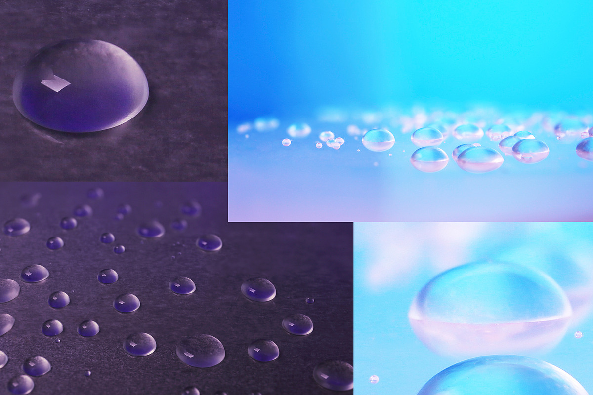 Drops. PhotoSet, a Background Graphic by Pullia (Photo 4 of 7)