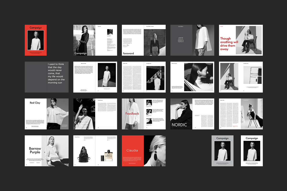 Fashion+Lifestyle Magazine, a Magazine Template by T E M P L Y (Photo 9 of 9)