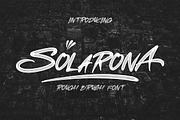 SOLARONA - Brush Font, a Script Font by NTC Graphic (Thumbnail 1 of 9)