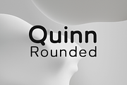 Quinn Rounded - A minimal sans serif, a Sans Serif Font by Cassandra Cappello (Thumbnail 1 of 6)