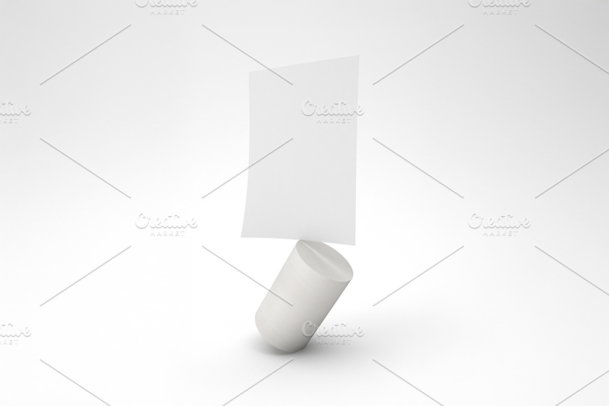 Abstract Balanced Flyer Mockup, an Advertising Mockup by Qaleb Studio (Photo 2 of 2)