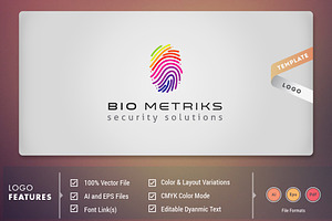 BioMetriks - Logo Template