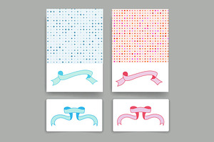Baby shower invitation card.