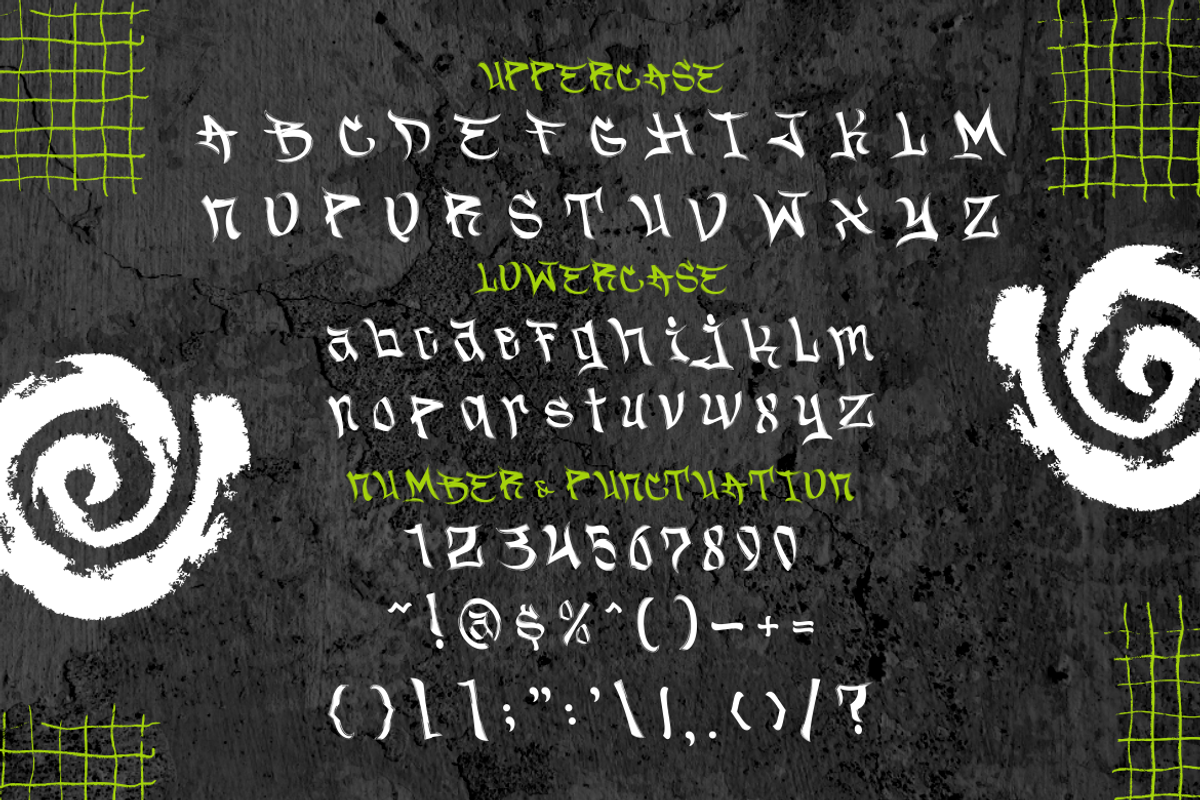 Brush Vandal Duo Graffiti Font, a Font by PutraCetol Studio (Photo 5 of 6)