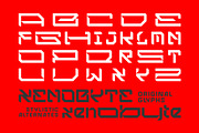 Xeno Byte Font, a Sans Serif Font by Nocturnal Workspace (Thumbnail 3 of 8)