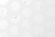 Round Sticker Mockup, an Advertising Mockup by AlienValley (Thumbnail 5 of 5)