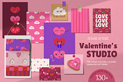 SUGAR AMORE Valentine’s Studio, an Object Graphic by IuliiaSavko (Thumbnail 1 of 14)