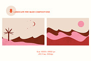 Landscape Shapes & Compositions, a Texture Illustration by All This Concept (Thumbnail 5 of 14)