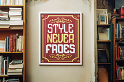 Bold Frame Vintage Font, a Font by PutraCetol Studio (Thumbnail 3 of 5)