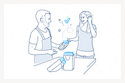Bundle vol. 1 - Line Illustrations, a Graphic by PixelBender (Thumbnail 13 of 15)