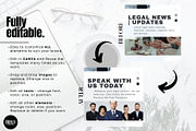 Lawyer Instagram Social Media Bundle, a Social Media Template by Kromatic Design Studio (Thumbnail 8 of 10)