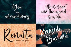 Sunshine - Brush Script Font