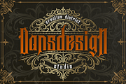 Gomsky Modern Blackletter, a Blackletter Font by dansdesign (Thumbnail 6 of 7)