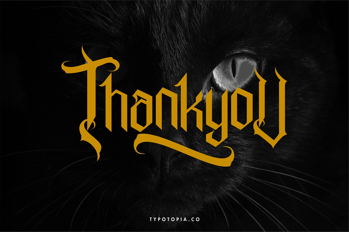 Alabasta - The Blackletter Font preview 8