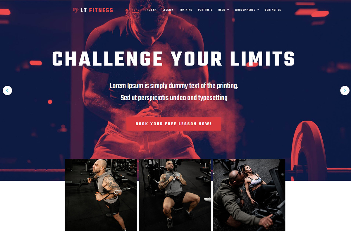 LT Fitness & Yoga Joomla Template, a Websites & App Template by LTheme (Photo 1 of 5)