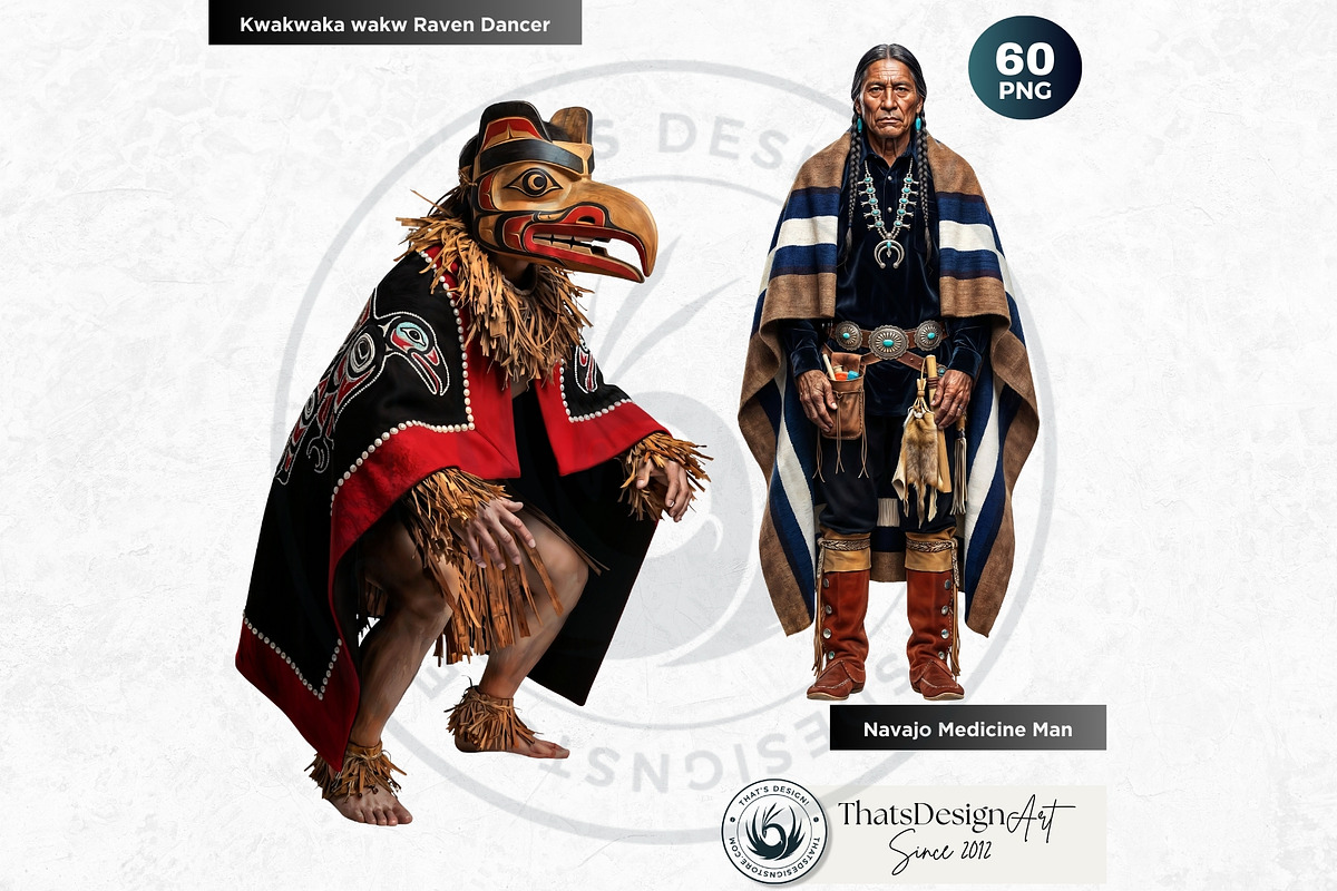 Traditional Folks World Cliparts, a Person Illustration by ThatsDesignArt (Photo 17 of 17)