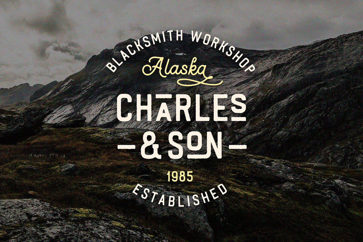 Black River, a Font by Larin Type Co. (Photo 2 of 10)