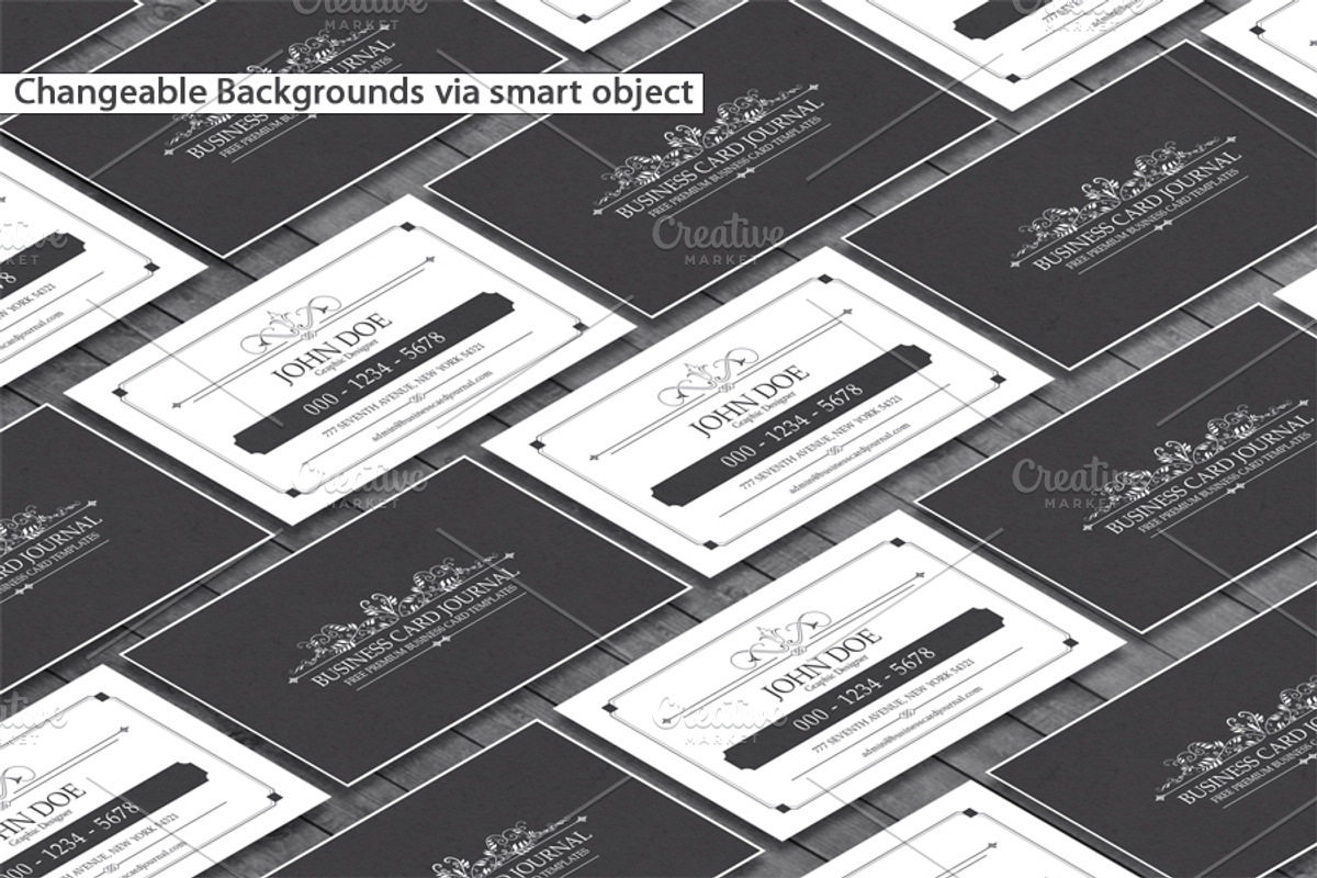 Business Card Mock-up, a Print Template by RgraphicsDesign (Photo 5 of 5)
