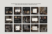 Interior Design Instagram Kit IV, a Social Media Template by Instprofi | Studio Estimo (Thumbnail 7 of 12)