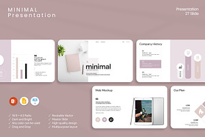 Minimal Presentation Template