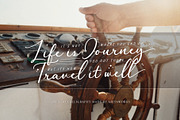 Halegio | Modern Calligraphy Font, a Script Font by Ariya Works (Thumbnail 6 of 11)