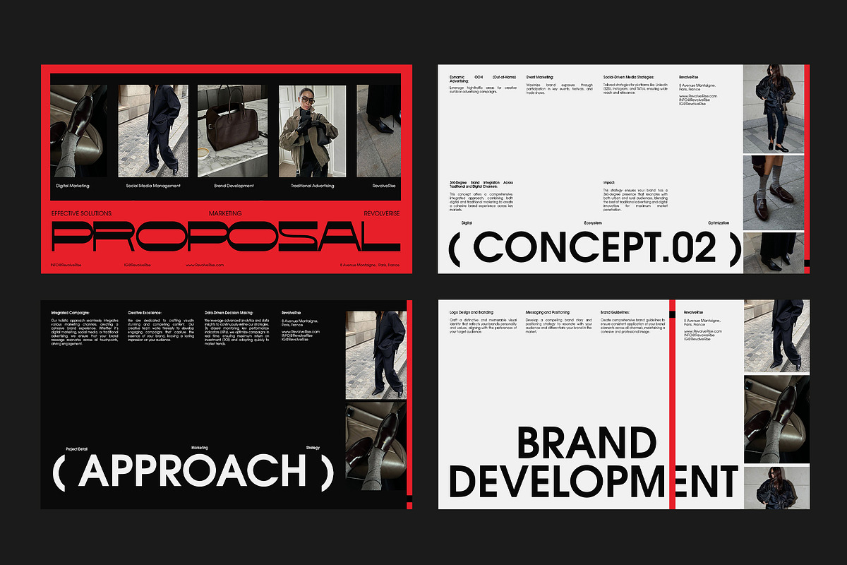 Bundle | 4 in 1 Brand & Business, a Presentation Template by Viva Agency (Photo 15 of 22)