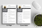 Professional Resume CV Template, a Resume Template by Blackcloud_Creations (Thumbnail 6 of 8)
