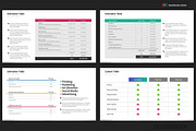 Financial Table PowerPoint Templates, a Presentation Template by Warna Works (Thumbnail 8 of 10)