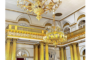 The luxurious interiors of the, a Graphic by TatsianaSalauyova