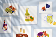 Food & drinks for summer picnic set, a Food Illustration by Good Studio (Thumbnail 4 of 4)