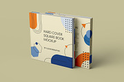 Hardcover Square Book Mockup v2, a Books & Magazine Mockup by Illusiongraphic (Thumbnail 8 of 22)