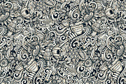 Honey Graphics Doodles Patterns, a Food Illustration by BALABOLKA (Thumbnail 5 of 6)