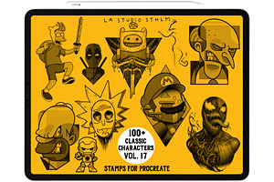 Classic Characters Vol.17- Stamp Set