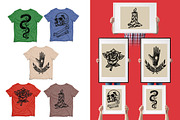 Oldschoo l Prints | T-shirt designs, an Animal Illustration by Design by sebrodbrick (Thumbnail 1 of 4)